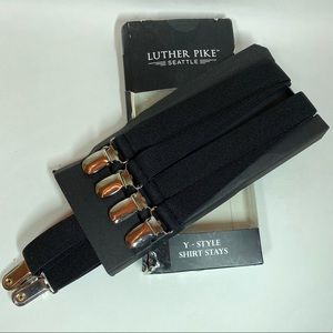 NWT Luther Pike Seattle Y-Style Suspenders